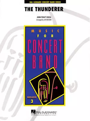 Hal Leonard - The Thunderer - Sousa/Bocook - Concert Band - Gr. 3