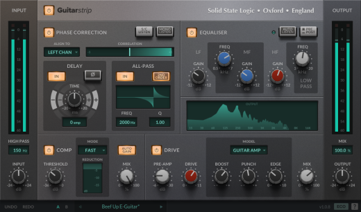 Solid State Logic - Guitarstrip Plug-In - Download