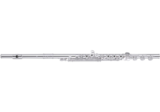 PB-402 Sterling Silver Flute, Partial Brogger System, C# Trill, Split-E Mechanism, D# Roller, 14K Riser