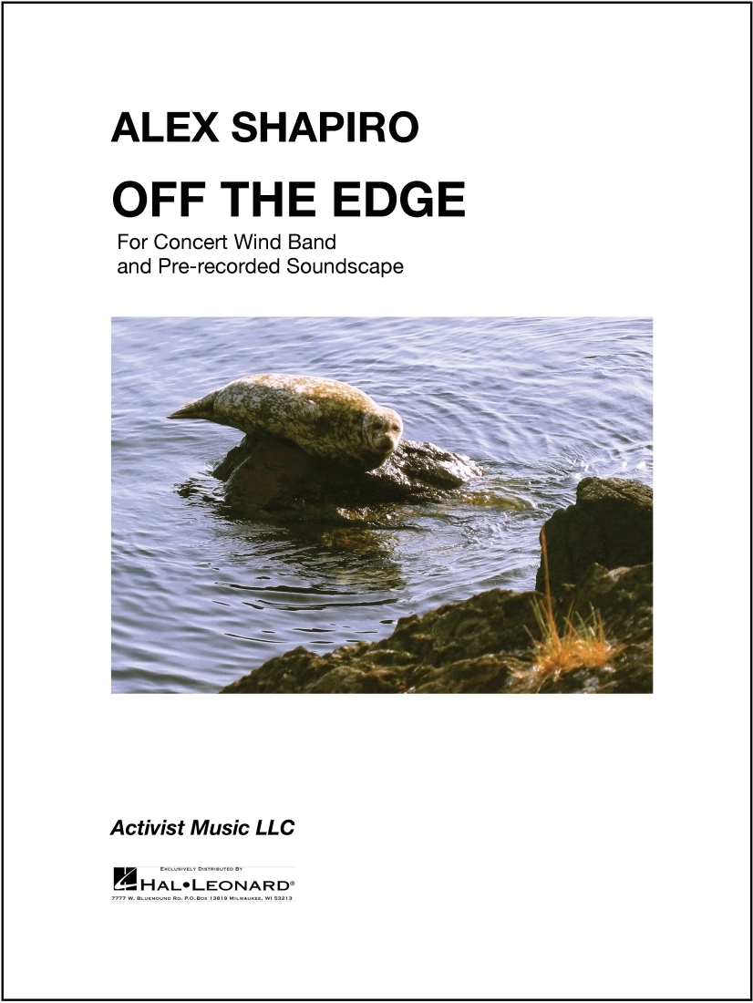 Off the Edge - Shapiro - Concert Band/Pre-Recorded Soundscape - Gr. 2.5