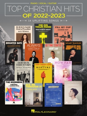 Hal Leonard - Top Christian Hits of 20222023 Piano, voix, guitare Livre
