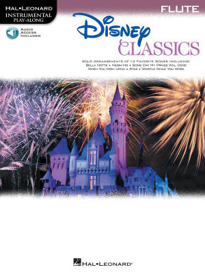 Disney Classics: Instrumental Play-Along - Flute - Book/Audio Online
