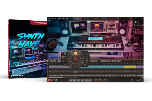 Toontrack - Extension EZkeys2 Synthwave (tlchargement)