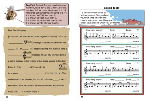 Odyssey Music Theory, Level 2 - Vandendool Cable - Book