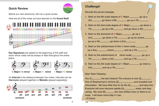 Odyssey Music Theory, Level 3 - Vandendool Cable - Book