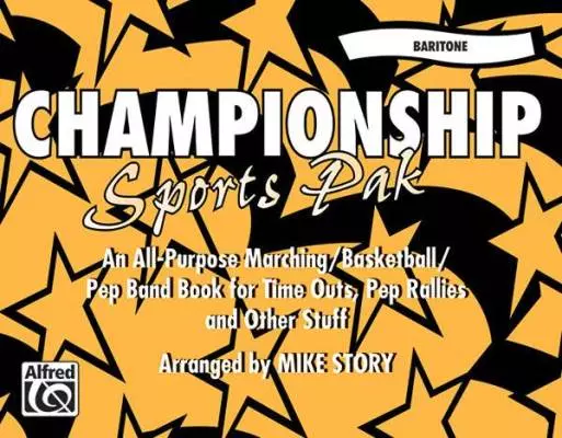 Alfred Publishing - Championship Sports Pak An All-Purpose Marching/Basketball/Pep Band Book