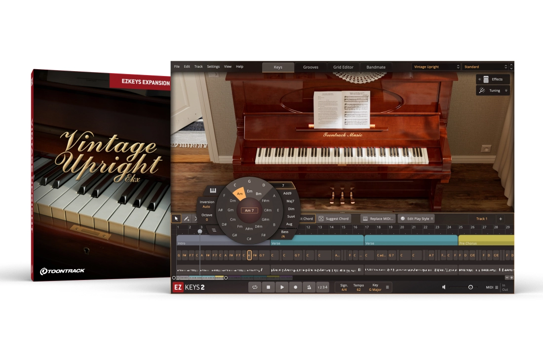 EZkeys 2 Vintage Upright Expansion - Download