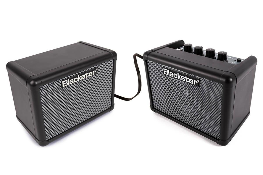 FLY 3 Bass Stereo Pack w/3-Watt Mini Bass Amp, Extension Cab & PSU