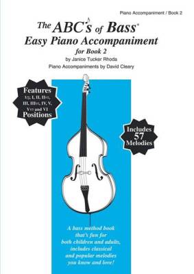 Carl Fischer - The Abcs Of Bass Easy Piano Accompaniment For Book 2