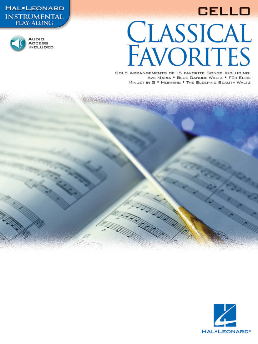 Classical Favorites: Cello Play-Along - Book/Audio Online