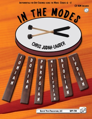 In The Modes - Judah-Lauder - Orff Ensemble - Book/CD ROM