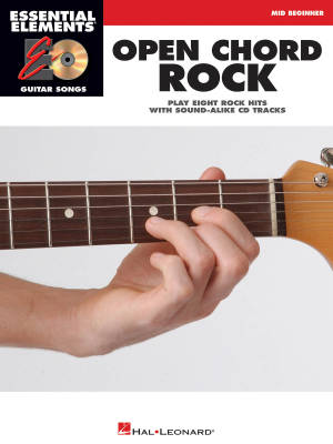 Open Chord Rock: Essential Elements Guitar Songs - Various - Book/CD