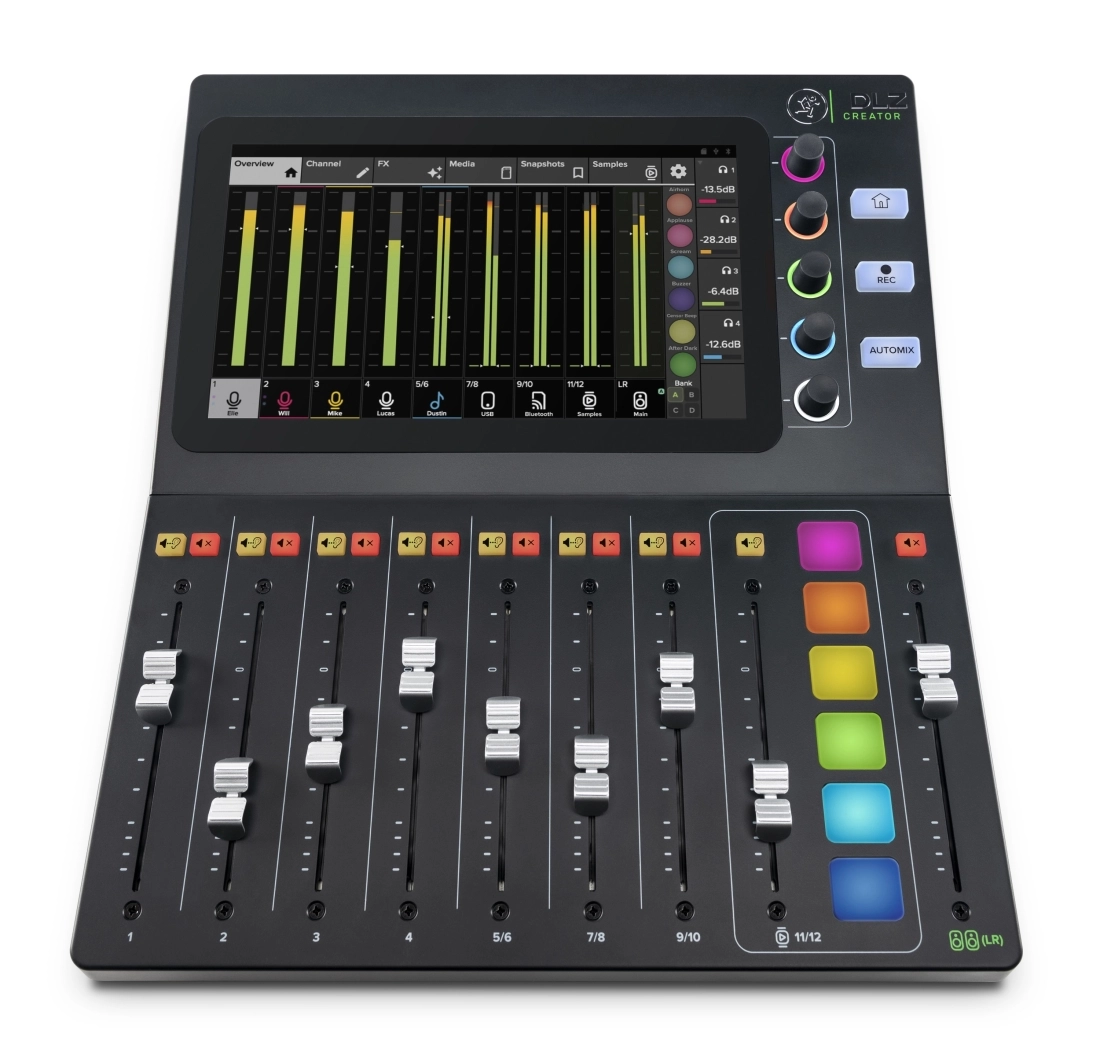 DLZ Creator Adaptive Digital Mixer for Podcasting and Streaming