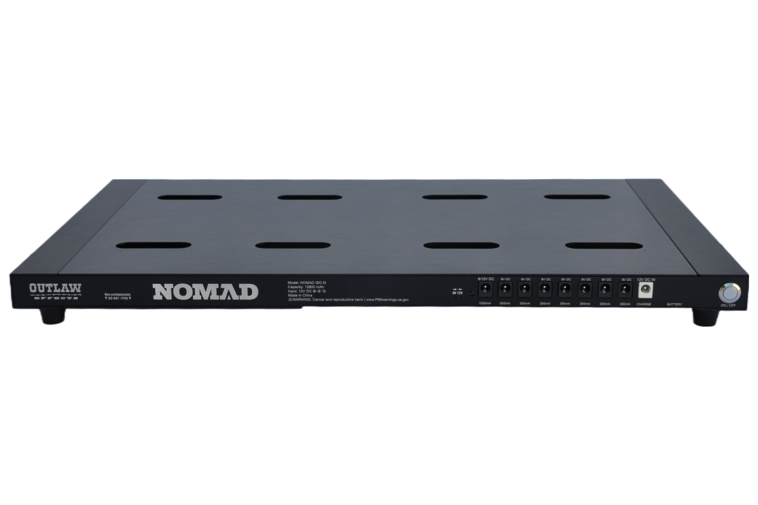 Nomad-ISO-M Rechargeable Powered Pedal Board - Medium