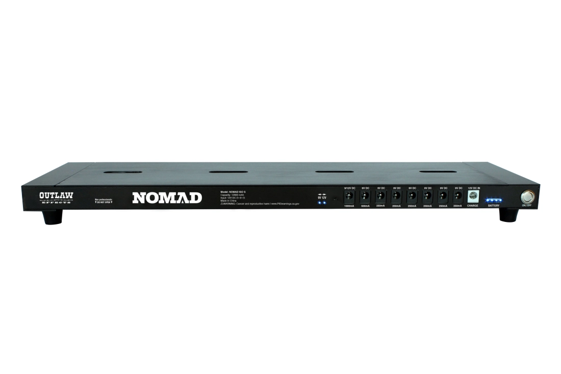 Nomad-ISO-S Rechargeable Powered Pedal Board - Small