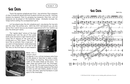 Wood Songs - Holl - Classroom Percussion - Book/Audio Online