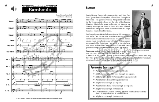 Crescent City Collection: Marimba Tunes from the Big Easy - Kennedy - Orff Classroom - Book/Supplemental Materials
