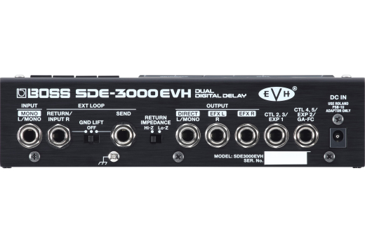 SDE-3000EVH Dual Digital Delay EVH Edition