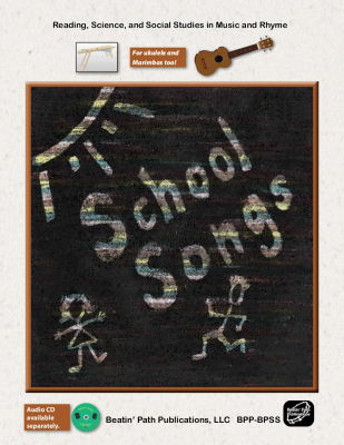 Beatin Path Publications - School Songs Gaskins, Holl Classe Orff Livre avec fichiers audio en ligne