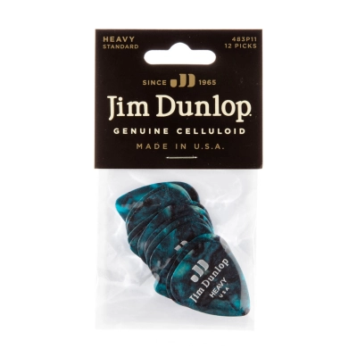 Celluloid Pearloid Players Pack (12 Pack) - Turquoise Heavy