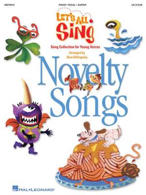 Hal Leonard - Lets All Sing - Novelty Songs