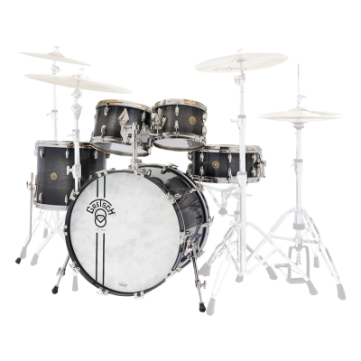 140th Anniversary 5-Piece Shell Pack with Bags (22,10,12,16,SD) - Ebony Stardust