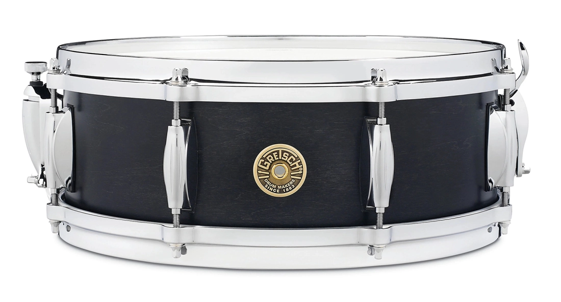 Ridgeland 5x14\'\' Snare Drum - Gloss Ebony