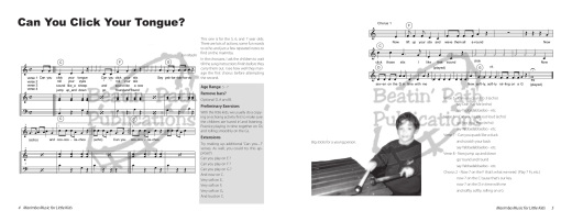 Marimba Music for Little Kids - Madin - Classroom Percussion - Book/CD