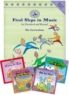 GIA Publications - First Steps in Music: Preschool and Beyond, Basic Package (Revised Edition) - Feierabend - Curriculum Book/4 CDs