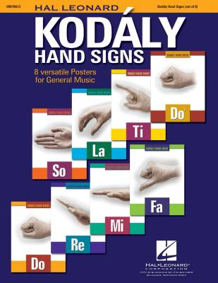 Hal Leonard Kodaly Hand Signs - Posters