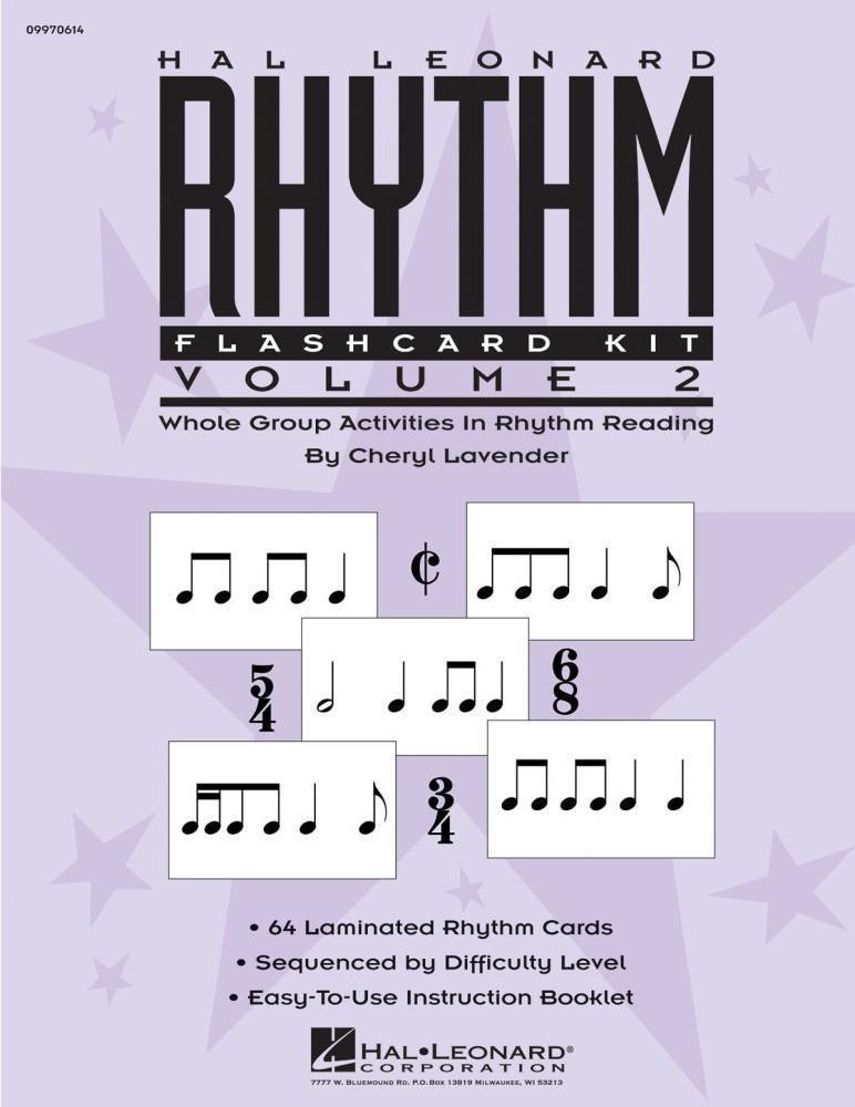 Rhythm Flashcard Kit, Volume 2