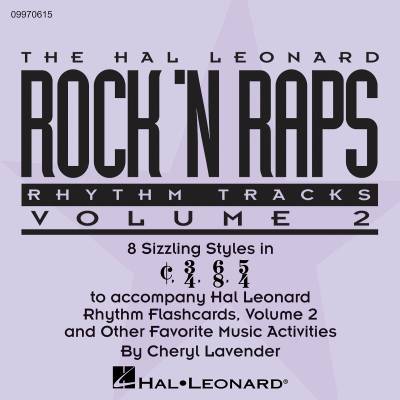 Hal Leonard - Rock n Raps Rhythm Tracks, Volume 2 - Lavender - CD