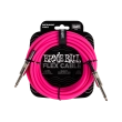 Ernie Ball - Flex Instrument Cable Straight\/Straight 20 ft - Pink