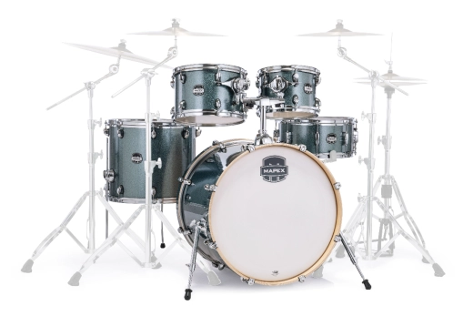 Mapex - Mars Birch Rock 5-Piece Shell Pack (22,10,12,16,SD) - Twilight Sparkle