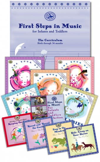 First Steps in Music: Infants and Toddlers Bundle - Feierabend - Classroom - Book/CDs/DVD