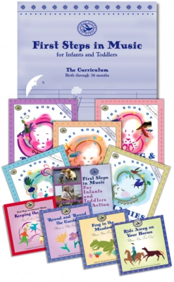 GIA Publications - First Steps in Music: Infants and Toddlers Bundle - Feierabend - Classroom - Book/CDs/DVD