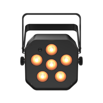 EZLink Par Q6BT ILS Battery-operated LED Wash Light (RGBA) w/Bluetooth