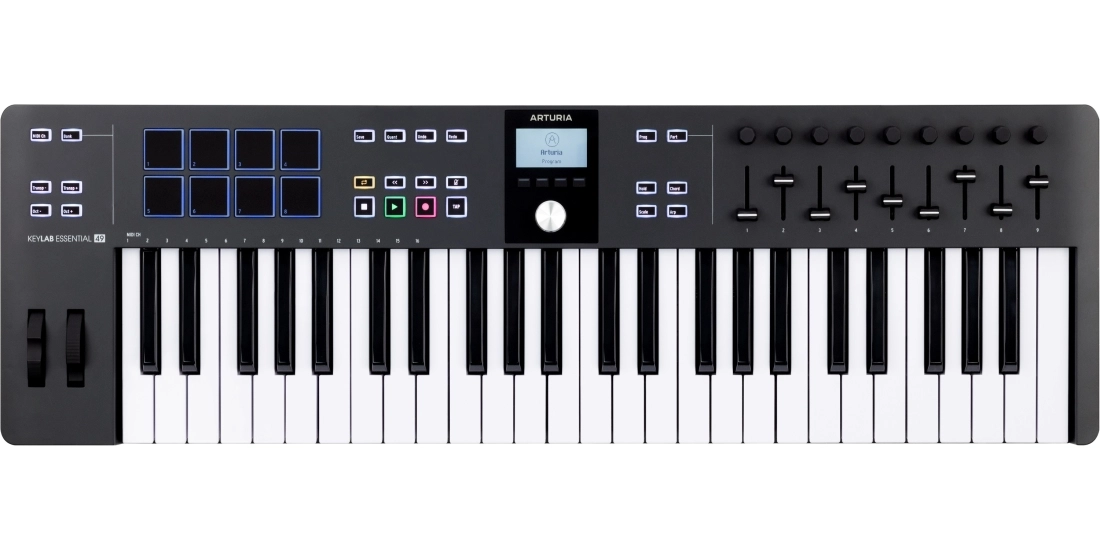 Keylab Essential 49 MK3 Universal MIDI Controller - Black