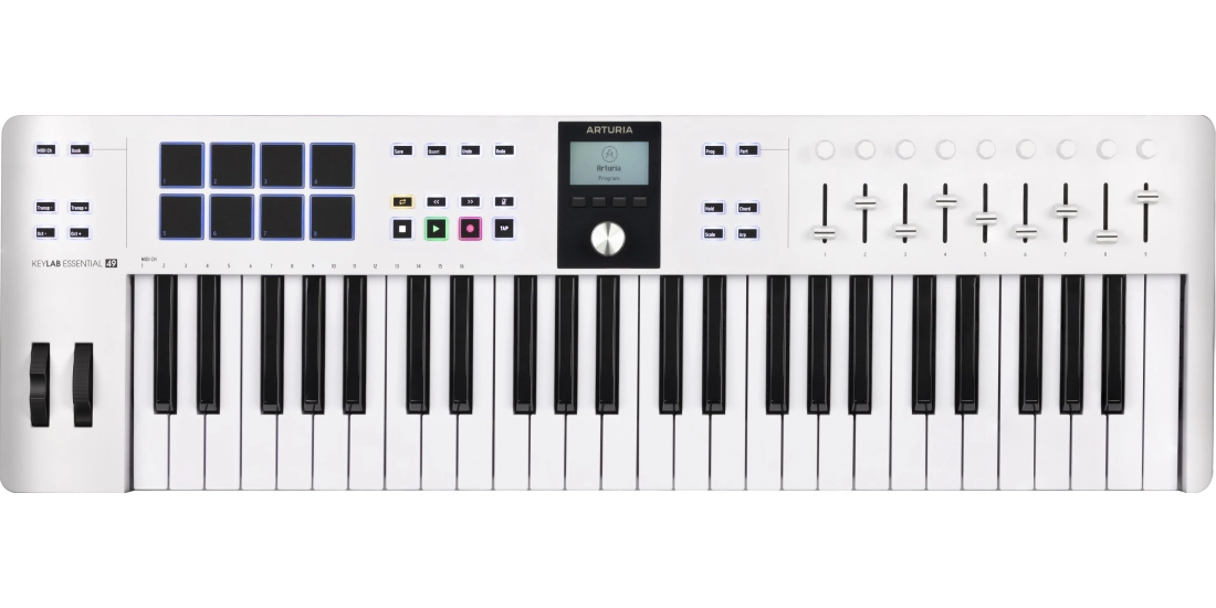 Keylab Essential 49 MK3 Universal MIDI Controller - White