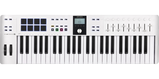 Arturia - Keylab Essential 49 MK3 Universal MIDI Controller - White