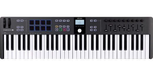 Arturia - Keylab Essential 61 MK3 Universal MIDI Controller - Black