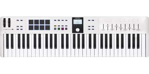 Arturia - Keylab Essential 61 MK3 Universal MIDI Controller - White