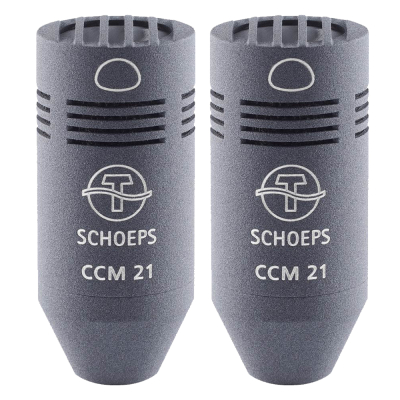 Schoeps - CCM 21 L Wide Cardioid Compact Microphones - Matched Pair