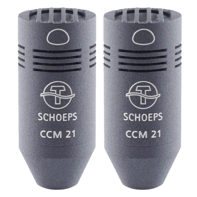 Schoeps - CCM 21 L Wide Cardioid Compact Microphones - Matched Pair