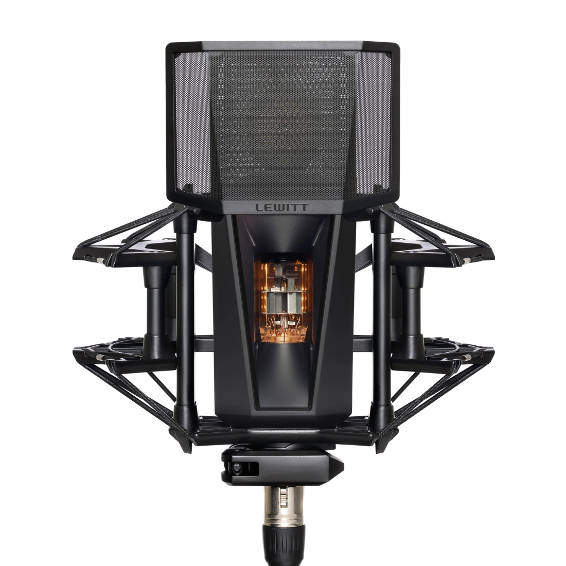 Pure Tube Cardioid Tube Microphone with Shockmount and Pop Filter - Studio Set