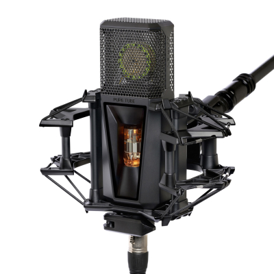 Pure Tube Cardioid Tube Microphone with Shockmount and Pop Filter - Studio Set