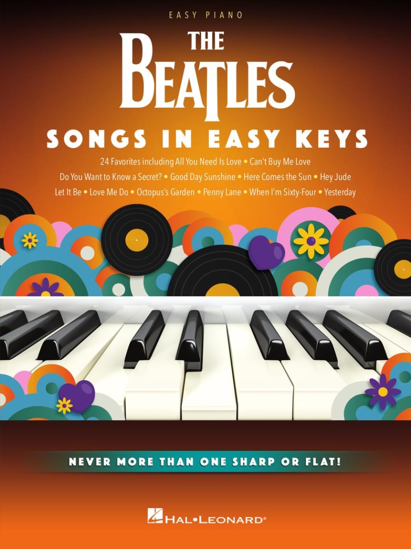 The Beatles: Songs in Easy Keys - Easy Piano - Book