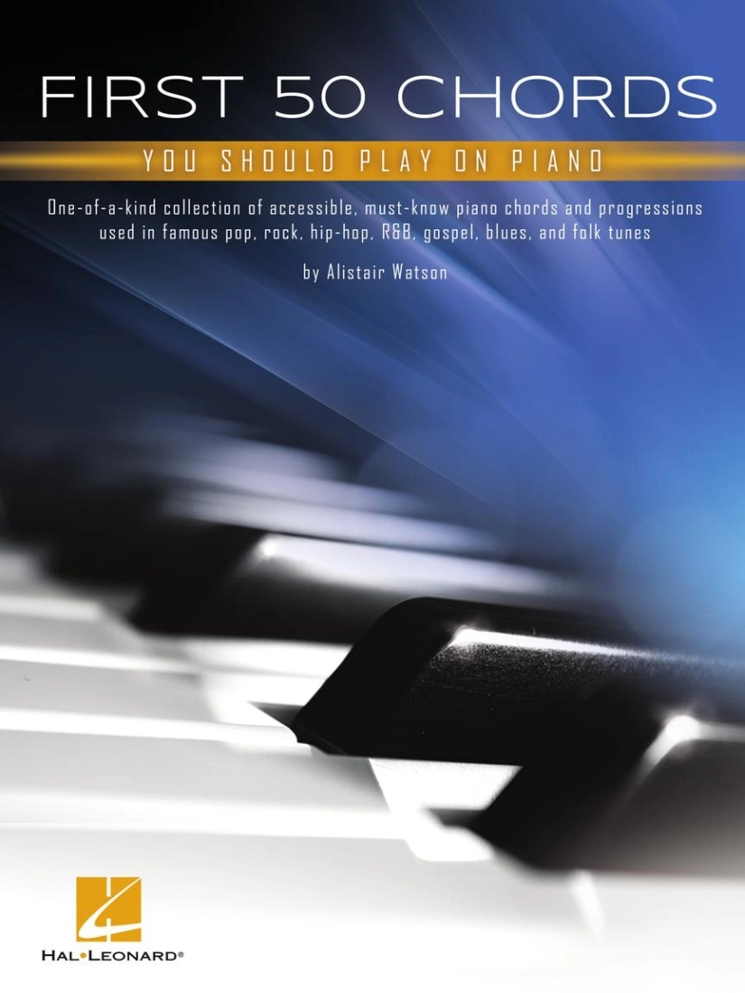 First 50 Chords You Should Play on Piano - Watson - Piano - Book