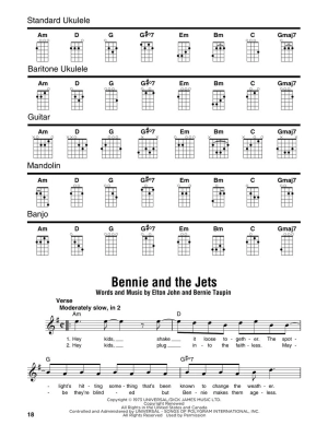 Sing-Along Songs: Strum Together - Phillips - Ukulele/Baritone Ukulele/Guitar/Banjo/Mandolin - Book