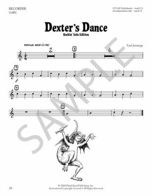Dexter The Dragon\'s Amazing Recorder Adventure - Ebel/Jennings - Recorder - Book/CD